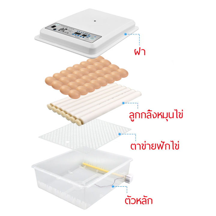 ตู้ฟักไข่อัตโนมัติ-ตู้ฟักไข่ออโต้-ครื่องฟักไข่-ตู้ฟักไข่-ไข่อัตโนมัติ-ฟักไข่ไก่-ไข่เป็ด-ไข่นก-36-ฟอง-ระบบอัตโนมัติ