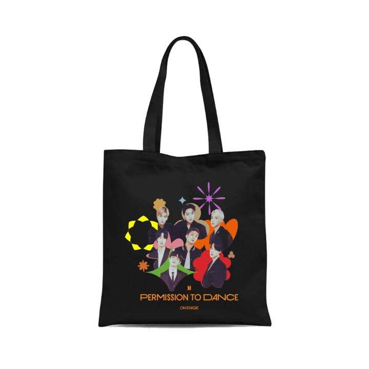 tas totebag drill permission to dance foto Lazada Indonesia