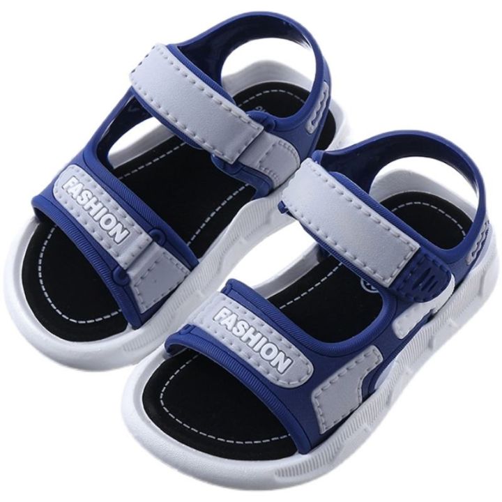 pull-back-boys-sandals-2023-summer-medium-and-large-childrens-non-slip-soft-bottom-velcro-casual-beach-shoes-for-girls-with-texture