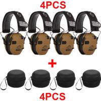 1PCS/4PCS Shooting Earmuff Sport Anti-noise Ear Protector Sound Amplification Tactical Headset