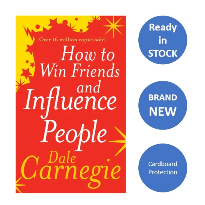 【Brandnew】How to Win Friends and Influence People Dale Carnegie Selfhelp Bestseller English Book