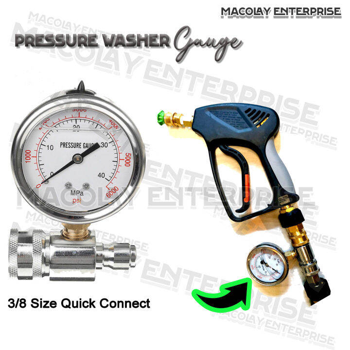 Pressure Washer Gauge by Macolay Engterprise Lazada PH