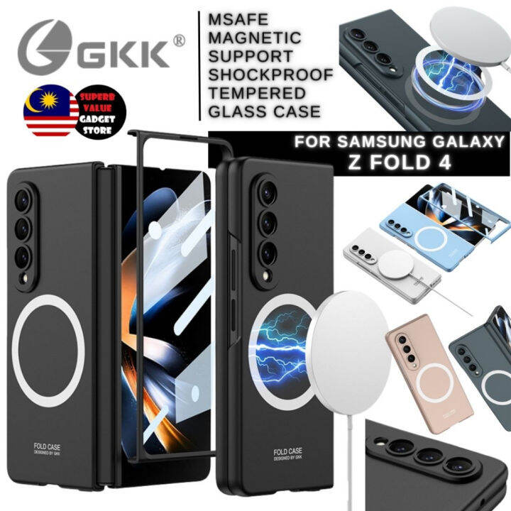 gkk-360-msafe-magnetic-ultra-slim-เคสโทรศัพท์กระจกนิรภัย-แบบเต็ม-กันกระแทก-สําหรับ-samsung-galaxy-z-fold-4-5g