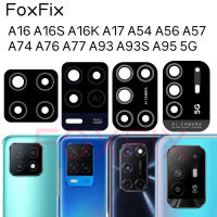 Kanta Belakang Kamera Belakang Belakang untuk A16 OPPO A16S A16K A17 A52 A72 A93 A96 A92 A54 A56 A57 A96 4G A74 A77 A95 5G Penggantian