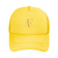 Roger Federer RF Mens Mesh Back Structured Low Crown Snapback Adjustable Fit Cap