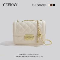 CEEKAY original authentic chain mini small square bag niche small bag womens bag 2022 autumn and winter new messenger bag 【JAN】