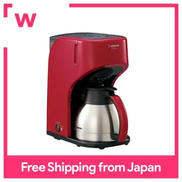 Zojirushi Stainless Server Coffee Maker for Five Cups EC-KT50-RA