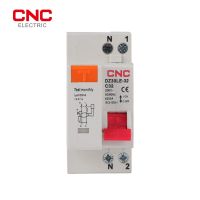 DZ30LE-32 CNC 230V 1P + N 36มม. เบรกเกอร์กระแสไฟตกค้างที่ไหลเกินและสั้น RCBO MCB