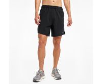 SAUCONY-OUTPACE 7 SHORT-MEN#SAM800244-BK รุ่น SAM800244-BK