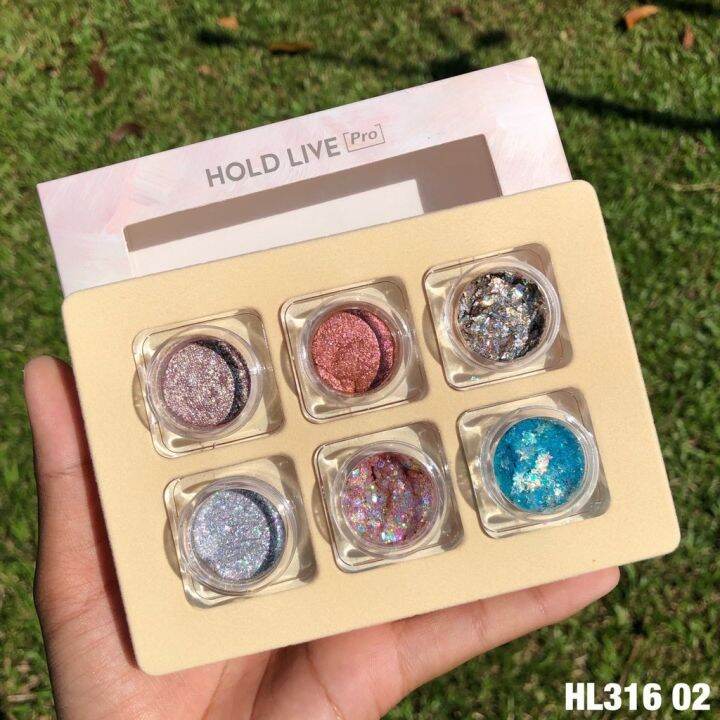 holdlive-dazzle-color-jelly-eyeshadow-cream-glitter-eye-makeup-เทรนด์แต่งตาวิ้งวับ-ของแท้-พร้อมส่ง