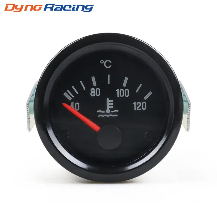 2'' 52mm Car Oil Temp Gauge 50120 Celsius Pointer 12V Oil Temperature