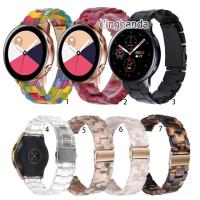 20mm Transparent Resin Strap Band for Samsung Galaxy Watch Active 2 Gear Sport S4 【BYUE】