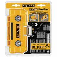 กล่องอุปกรณ์เครื่องจักร DEWALT (แม่เหล็ก) + อุปกรณ์ DWMTC15 15 ชิ้น