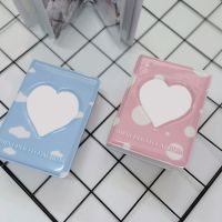 Love Hollow 3-inch Album Cute Small Card Album 20 Card Slots Butterfly Hollow Albums Korean Storage Book Name Card Holder