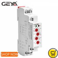 GEYA GRV8-04 05 06 07 08รีเลย์ควบคุมแรงดันไฟฟ้าสามเฟสเฟสลำดับเฟสความล้มเหลวมากกว่าการป้องกันแรงดันไฟฟ้าต่ำ