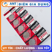 Pin Maxell CR2032 Nhật Bản Lithium 3V dòng cao cấp