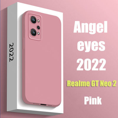 เคสอ่อนสำหรับ Realme GT Neo 2ใหม่เคสโทรศัพท์ของแท้เลนส์ออกแบบ Angel Eyes กันกระแทกปกป้องเต็มรูปแบบฝาหลัง