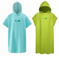 Surf Poncho เปลี่ยนผ้าขนหนู Quick-Dry Robe Hood ไมโครไฟเบอร์ผ้าห่มชายหาดผ้าเช็ดตัวผ้าเช็ดตัวว่ายน้ำ Wetsuit Beach Poncho สำหรับผู้ใหญ่