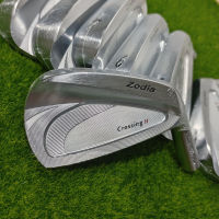 Zodia Crossing II Silver Golf Irons Set Zodia Iron Golf Clubs With Steel Shaft Or Graphite Shaft Carbon Steel S20C Forged Iron