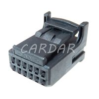 1 Set 12 Pin 1318774-2 Auto Wire Electric Housing Connector Black Plastic Automotive Cable Socket With Terminals