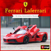 Bburago 1:18 페라리 LaFerrari 합금 모델 자동차, 정적 금속 모델 차량, B251