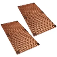 2X RTX 3060 3080 3090 Backplane Pure Copper Heat Sink Graphics Card Memory Auxiliary Radiator 90X180MM(2mm)