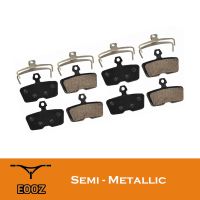 4Pairs Bicycle Semi - Metallic Hydraulic Disc Brake Pads For SRAM Code 2011 / CodeR RSC / Guide -re 2011 / Sram Red 22 / S-700