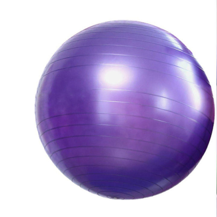pvc-ลูกบอลโยคะแบบหนา-55cm65cm75cm-ลูกบอลโยคะลูกบอลออกกำลังกายสินค้ากีฬา-ผู้ผลิต
