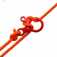 ✇▨▦ 5pcs 3 Hole Type Aluminium Alloy Tent Rope Stopper Buckles Survival Antislip Buckle Multi Outdoor Equipment Tent Accessory