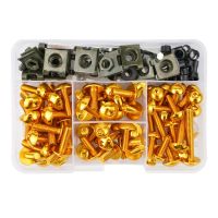 ⊙☄✔ 177PCS Motorcycle Fairing Protector Bolts Kit for KAWASAKI VERSYS 650 NINJA 400 300 650 ZX6R VULCAN S 650 ZX10R Z900 Screws Nut