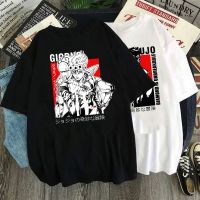 【HOT】Jojo Bizarre Adventure Japan Anime Tshirt Vaporwave Aesthetic Streetwear Harajuku Manga Tops Unisex Oversized T-shirt Ca100%cotton