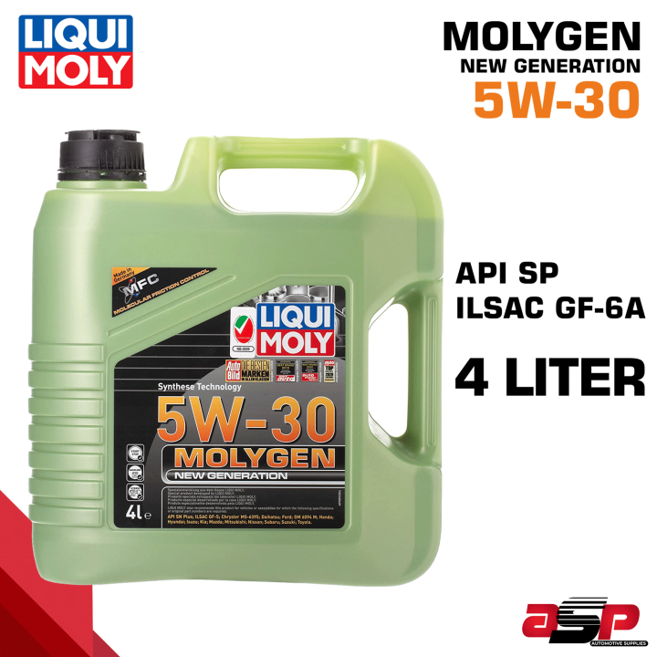 LIQUI MOLY 5W30 MOLYGEN NEW GENERATION Gasoline Oil 4 Liter Lazada PH