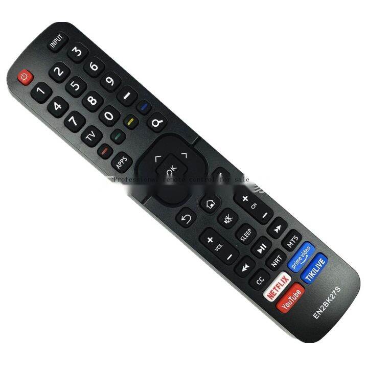 English version for Sharp/Hisense TV remote control EN2BK27S Netflix YouTube Lazada PH