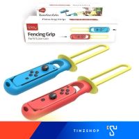 Iplay HBS-432 Red And Blue 2 PCS Gamepad Fencing Grip Switch Sports Controller Grip For Nintendo Switch Joy-Con