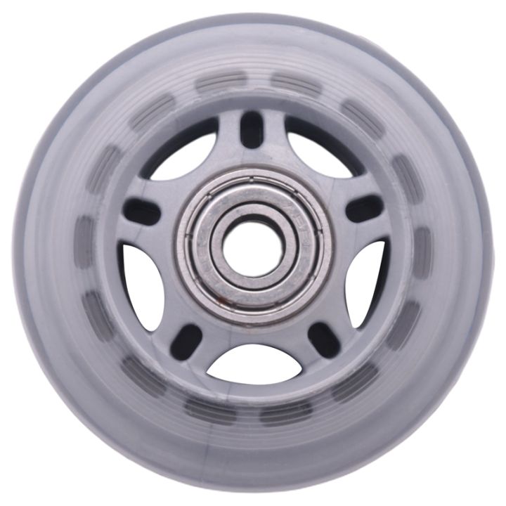 skating-shoes-608zz-bearing-inline-skate-wheel-clear-gray