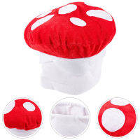 BESTOMZ งานปาร์ตี้เทศกาลเทศกาลเครื่องแต่งกาย Prop Party Hat Decor Mushroom Style Hat