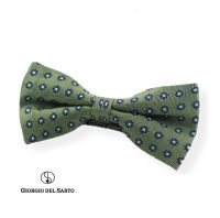 GIORGIO DEL SARTO One-Fold Silk Bow Tie โบว์ไทผ้าไหมหนึ่งจีบ