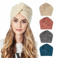 【YD】 Ladies Fashion Wool Hat Knitted Cashmere Color Warm and