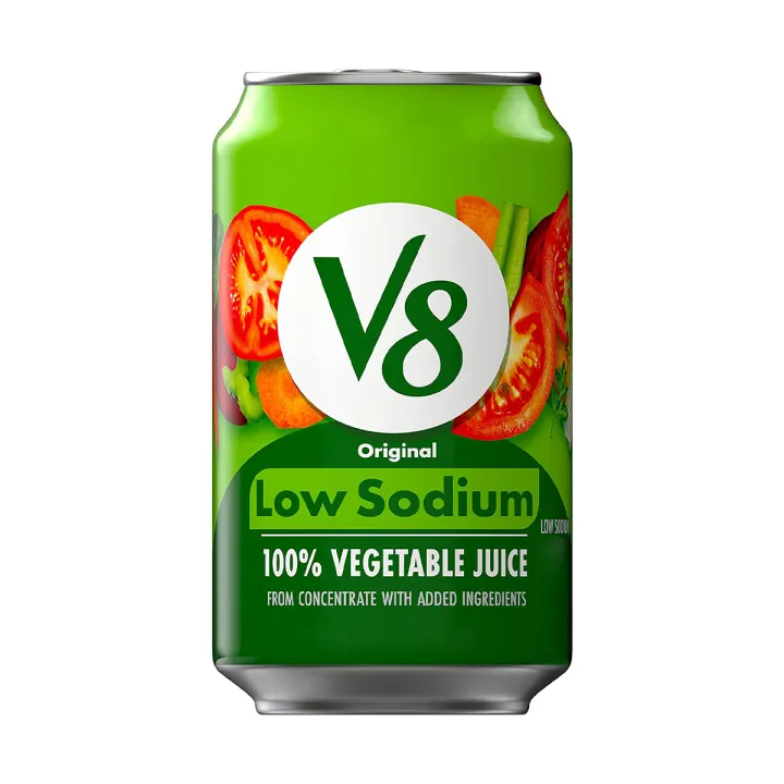 V8 100 Vegetable Juice, Low Sodium 163ml Lazada PH