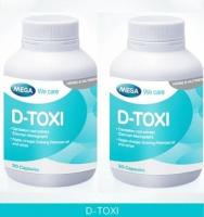 Mega We Care D-Toxi 30 Capsules 1แถม1  เมก้า วีแคร์ ดี-ท๊อกซี่ 30 แคปซูล  [รวม2ขวด]