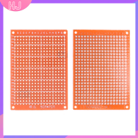 【HJ】 2ชิ้นด้านเดียว PCB สีเหลืองสากลบอร์ด DIY Bakelite แผ่นทองแดง