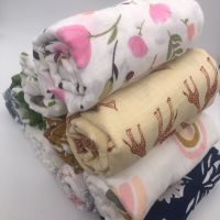 【CW】✷☫┅  Muslin Blanket Baby Blankets Newborn for Infant Gauze Cotton Swaddle Wrap Pielucha 120X110cm