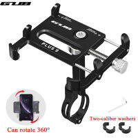 GUB อลูมิเนียมที่วางศัพท์จักรยาน360หมุน MTB ที่วางจักรยานสำหรับ3.5-7.5นิ้วมาร์ทโฟนสากลขี่จักรยานศัพท์ M Ount B Racket