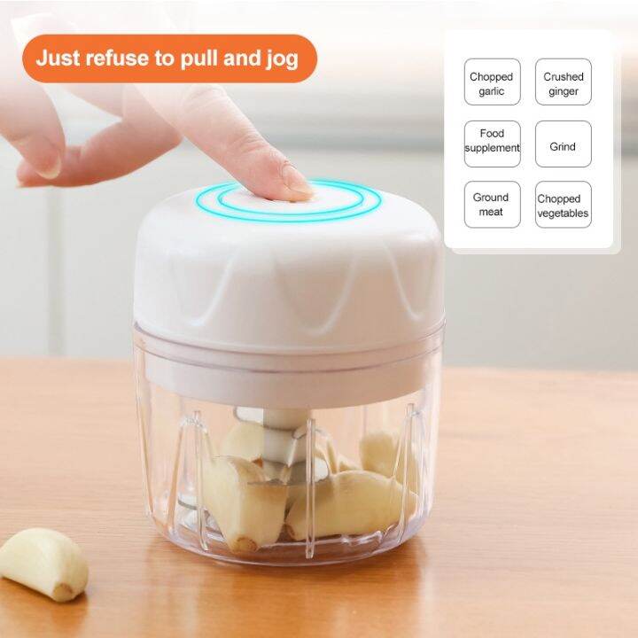 Electric High Speedy Chopper Garlic Cutter Grater Multifunction Vegetable Fruit Twist Shredder