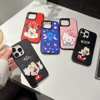 เคสการ์ตูนน่ารักลายมินนี่เม้าส์ Hello Kitty เคสโทรศัพท์สำหรับ iPhone 14ProMax 14Pro 14 14 14Plus เคสข้างหลังโทรศัพท์เนื้อนิ่มกันกระแทกสำหรับ iPhone 13ProMax 13Pro 13เคสโทรศัพท์เคสสำหรับ Apple 12ProMax 12Pro 12 11เคสห่อหุ้ม