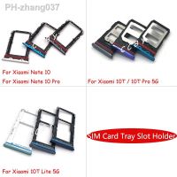 For Xiaomi Mi Note 10 Pro Lite Ultra 10T 5G Sim Card Tray Slot Holder Socket Replacement Parts