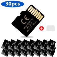 30 pcs/lot SD card 64GB 32GB class10 high speed smart tf sd 16GB 8GB 4GB memory card for phone/PC/camera with white box for gift