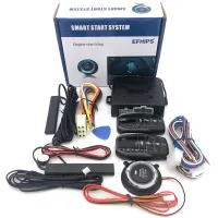 GM Start Stop Keyless Entry System เครื่องยนต์สตาร์ทระบบเตือนภัยปุ่มสตาร์ทระบบอะไหล่รถยนต์ระยะไกล