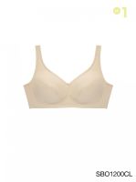 Sabina เสื้อชั้นใน Invisible Wire (ไม่มีโครง) รุ่น Function Bra รหัส SBO1200 สีเนื้ออ่อน