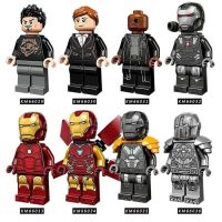 Iron Man Gnaku whips Tony War Machine assembled building block minifigure toy KM66029 compatible with LEGO